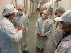 Visita a Planta PF. Jesús y Rodrigo